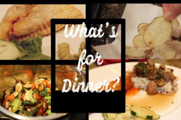 What's For Dinner? // Who's Hungry? // **3** Meal and Snack Ideas // I say Supper