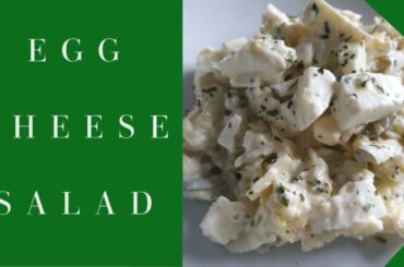 EGG CHEESE SALAD | DELICIOUS SALAD RECIPE