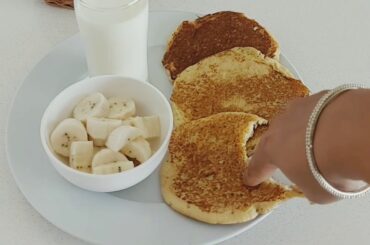 Whole Wheat Pancake #pancake #kidsrecipes #kidstiffin #wholewheatpancake #healthybreakfast #healthy
