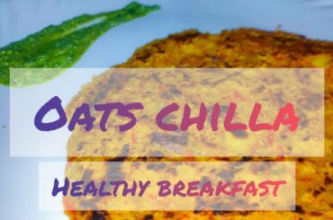 Quick easy breakfast recipe | oats breakfast | sujji chilla | healthy breakfast | mirchmasala