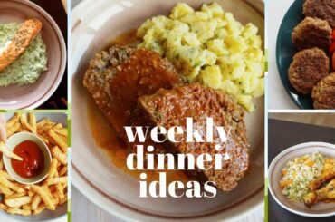 FAMILY DINNER IDEAS - Simple and Budget-Friendly; Baked Chicken Legs, Moist Meatloaf recipes more