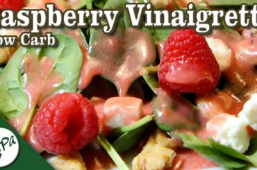 Raspberry Vinaigrette Salad Dressing – Low Carb Keto Recipe │ Saucy Sunday