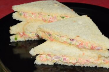 ଭେଜିଟେବଲ୍ ମେୟୋନିଜ୍ ସାଣ୍ଡ୍ଉଇଚ୍ | Veg Mayo Sandwich | Kid’s Lunch box Recipe | Odia Breakfast Recipe