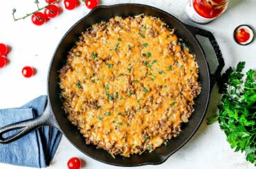 Easy KETO Cheeseburger Casserole Recipe | Low Carb Keto Dinner Recipes With Ground Beef