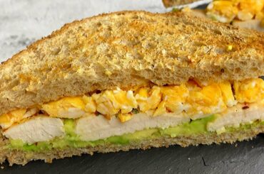 How to make BEST BREAKFAST SANDWICH! / Tasty Recipes by Victoria