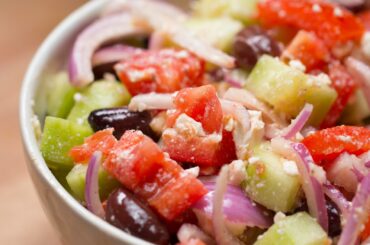 Cucumber, Tomato & Onion Salad