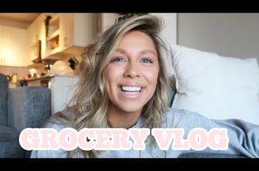 GROCERY HAUL + HEALTHY LUNCH RECIPE VLOG