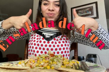 What I eat for lunch, healthy tuna salad Easy Recipe