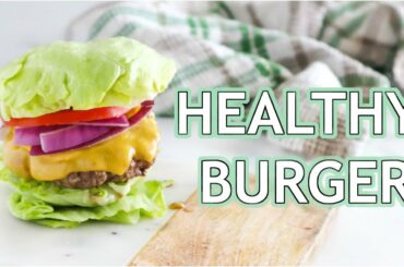 HEALTHY BURGER RECIPE: easy, low carb