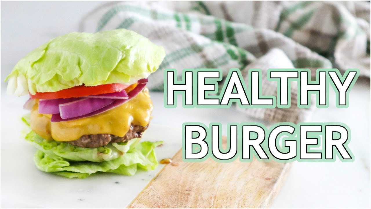 HEALTHY BURGER RECIPE: easy, low carb HEALTHY BURGER RECIPE: easy, low carb