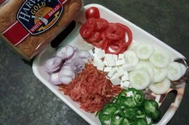 Honey Panneer  Sandwich Recipe | Healthy Sandwich | Vegetable Sandwich | Breakfast in 5 mins