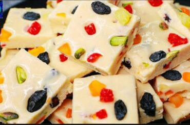 Fireless Cooking Sweet | Instant Sweet Recipe| Quick Evening Snacks| Festival Sweet|