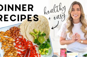 Quick dinner recipe ideas (family-friendly + healthy)