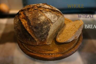 Whole Wheat Bread in the Dutch oven