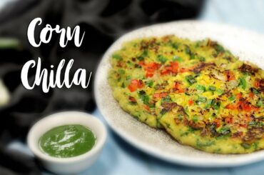 Corn Chilla Recipe - How To Make Corn Chilla - Healthy Breakfast | JOOS Food
