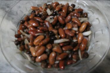 Red Beans and Black Chickpeas Salad/Yummy and healthy Salad Recipe |Full Recipe