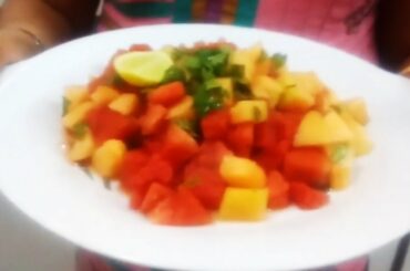 🥗🍉🥗 Watermelon  and Muskmelon Salad......!!!🥗🍉🥗 healthy lifestyle recipe.🥗🍉🥗 must see this.