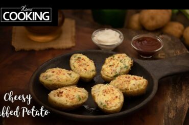 Cheesy Stuffed Potato | Tasty Potato Recipes | Snack Recipes | Aloo Recipes | Quick Snack