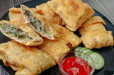 Egg Pockets Recipe | Mini Mughlai Paratha | Quick Snack Recipe | Toasted