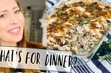 What’s For Dinner Tonight? French Onion Casserole 👩🏻‍🍳 Budget Friendly Meal Ideas