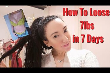 I Tried to loose 7lbs in 7 days..Adele diet