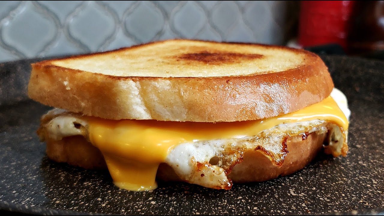 Fried Egg and Cheese Sandwich | Grilled Cheese and Egg Sandwich Fried Egg and Cheese Sandwich | Grilled Cheese and Egg Sandwich