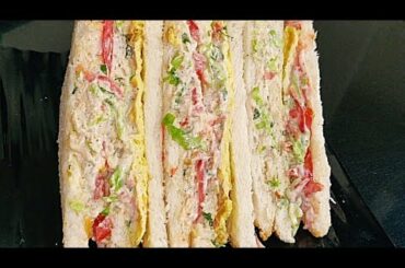 Chicken And Egg Sandwich - How to make Club Sandwich | Chicken Mayonnaise  Sandwich | Coleslaw Recip