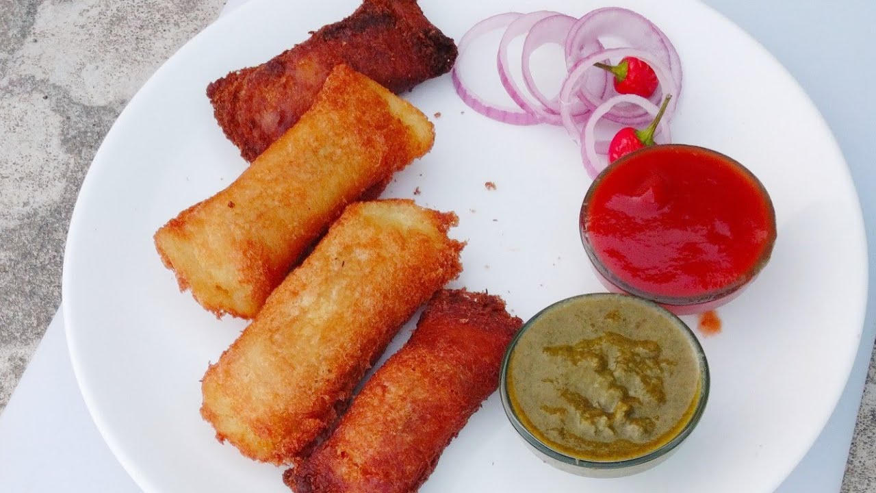 Potato bread pockets/ vegetable bread pockets/ bread ka nashta/ snacks recipe Potato bread pockets/ vegetable bread pockets/ bread ka nashta/ snacks recipe