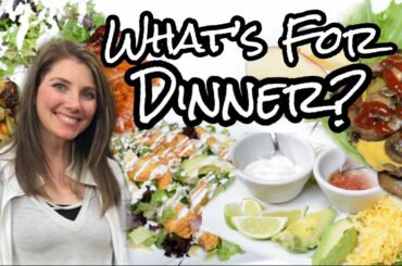 WHAT'S FOR DINNER | EASY WEEKNIGHT MEAL IDEAS | WORKING MOM DINNER IDEAS | EASY DINNER IDEAS *NEW*