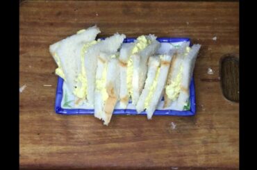 How to make an egg salad sandwich | Quick and Easy Snack