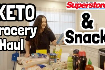 KETO GROCERY HAUL & SNACK IDEA | KETO FOR BEGINNERS | THE DESJARLAIS