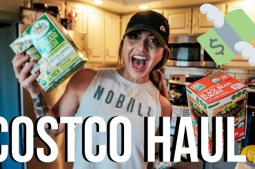 COSTCO GROCERY HAUL (With Prices) - Vegan Options, Protein Snacks & More!