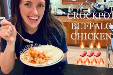 Crockpot Buffalo Chicken | Meal Prep | Low Calorie