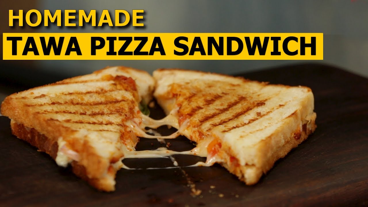 Tawa Pizza Sandwich Recipe in Hindi | तवा पिज्जा सैंडविच | No Oven | Easy & Quick Recipe Tawa Pizza Sandwich Recipe in Hindi | तवा पिज्जा सैंडविच | No Oven | Easy & Quick Recipe