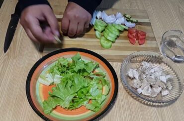 Chicken Salad Easy and healthy Recipe | By Chef Umair Aslam