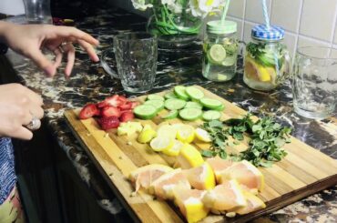 Detox Water Recipe - Healthy Bytes by Noor
