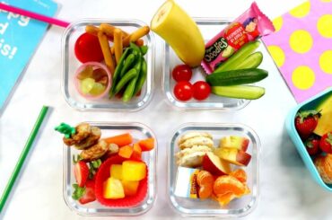4 School Snack Ideas for Kids