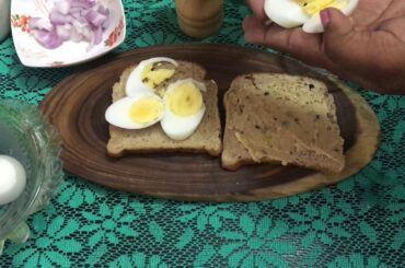 Easy egg sandwich ! Jasmine Jayaprakash | breakfast recipe |