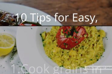 10 Tips for Healthy Weeknight Dinners