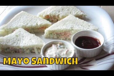 Veg MAYO SANDWICH - Perfect for Kids Lunchbox