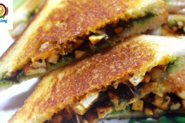 Paneer sandwich/Yummy breakfast or snack bite paneer sandwich