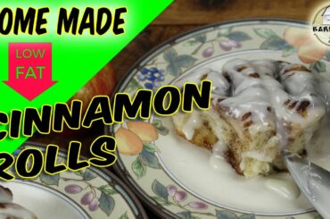 Homemade Cinnamon Rolls Recipe that are Low Fat