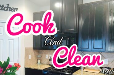 COOK BREAKFAST & CLEAN WITH ME |  CLEANING MOTIVATION | EASY BREAKFAST IDEA