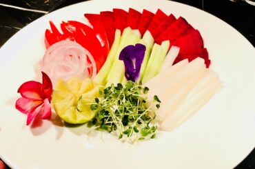 Healthy Green Salad | How To Make easy Green salad platings | salad presentation