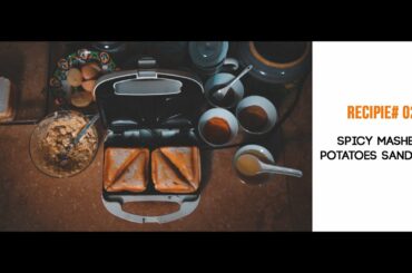 SPICY  MASHED POTATOES SANDWICH (EASY RECIPE )|| Snacks in 5 MINS.