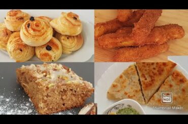 4 easy tea times  snacks recipe/quick evening snacks recipes part 2 by tasty street food