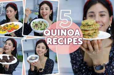 5 QUINOA RECIPES FOR THE WEEK 🍚 Easy, Healthy and Delicious! Yovana