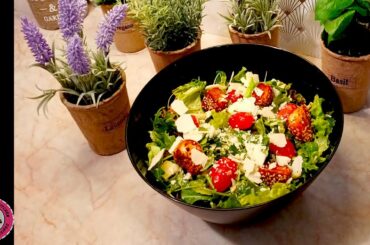 Σαλατα Για Διαιτα - Ευκολη Γρηγορη Σαλατα - Σαλατα Πρασινη Με Λιγα Υλικα - Green Μιχ Salad