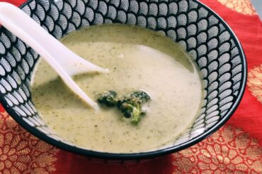 Broccoli Cheese Soup- Winter Special Soup | Healthy Food Recipes | How to make Restaurant Style Soup