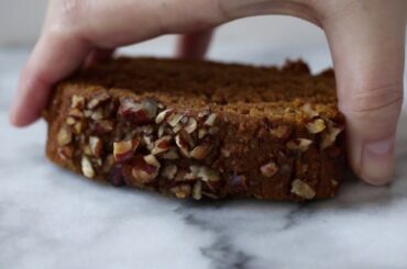 Healthy Maple Pumpkin Bread